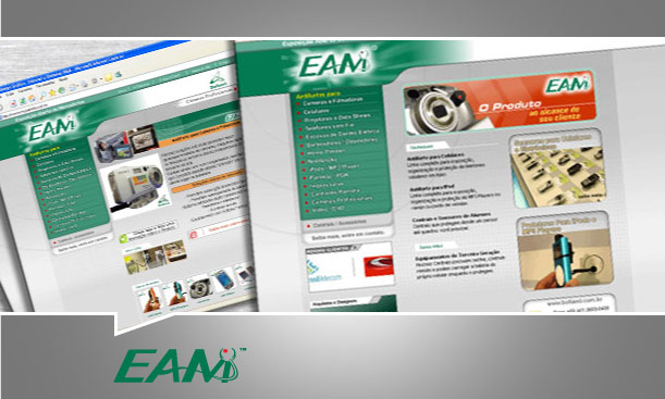 Site EAM (Eposição Aberta de Mercadorias)